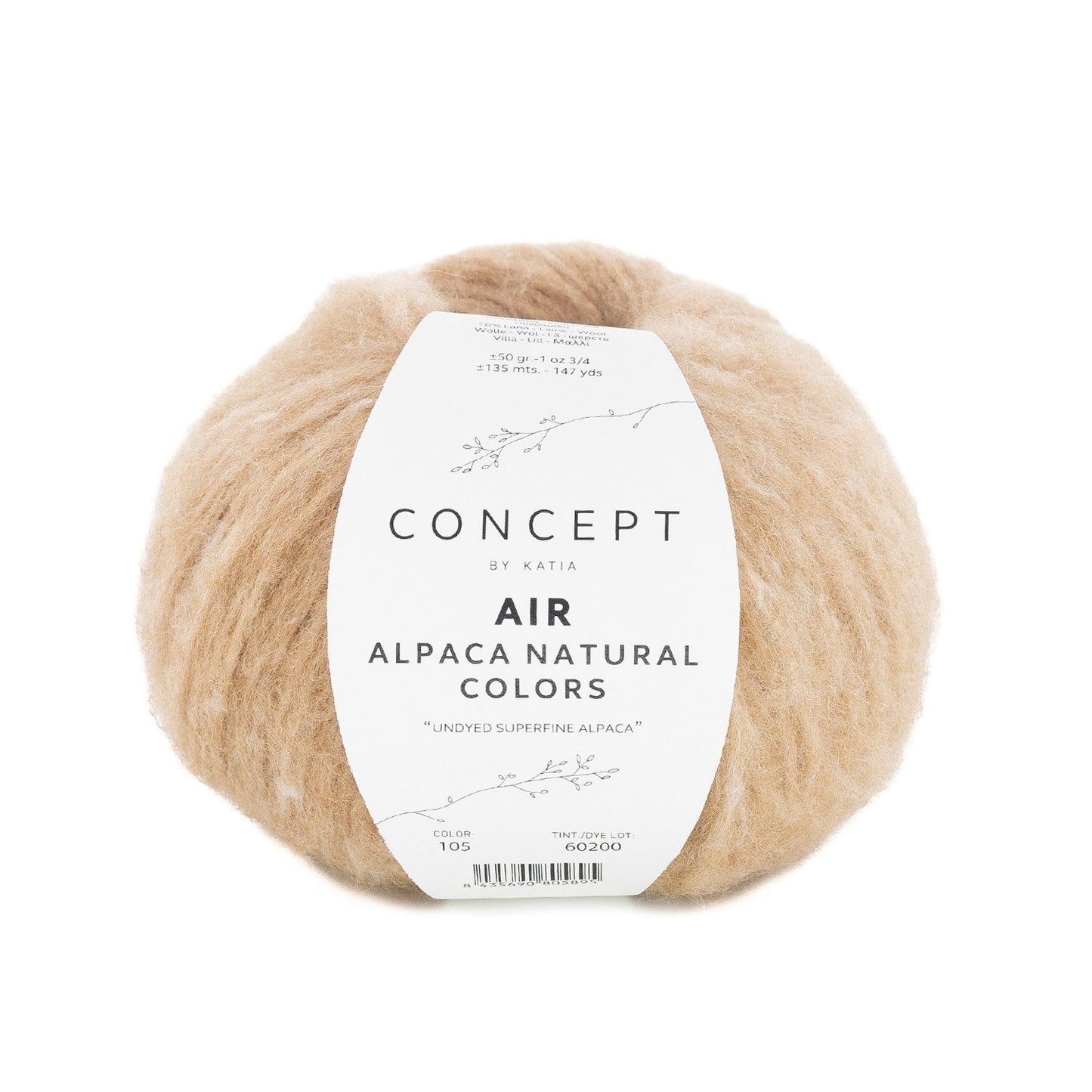 Air Alpaca Natural Colors