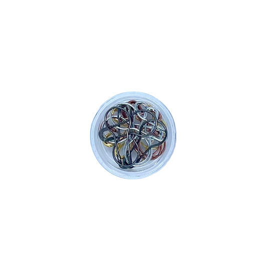 Marqueurs mailles métal