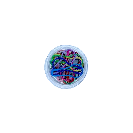 Marqueurs mailles multicolores