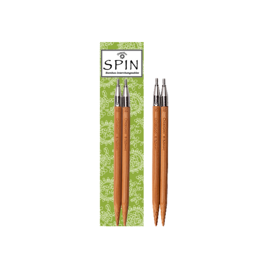 Aiguilles interchangeables SPIN Bamboo - 13 cm