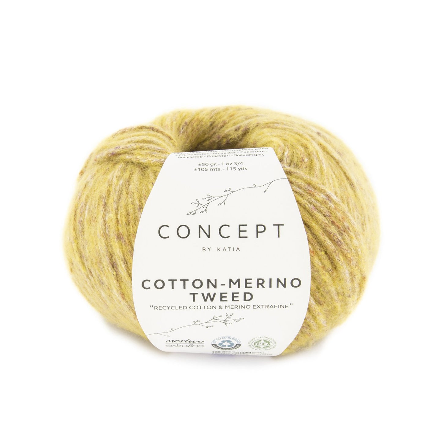 Cotton Merino Tweed