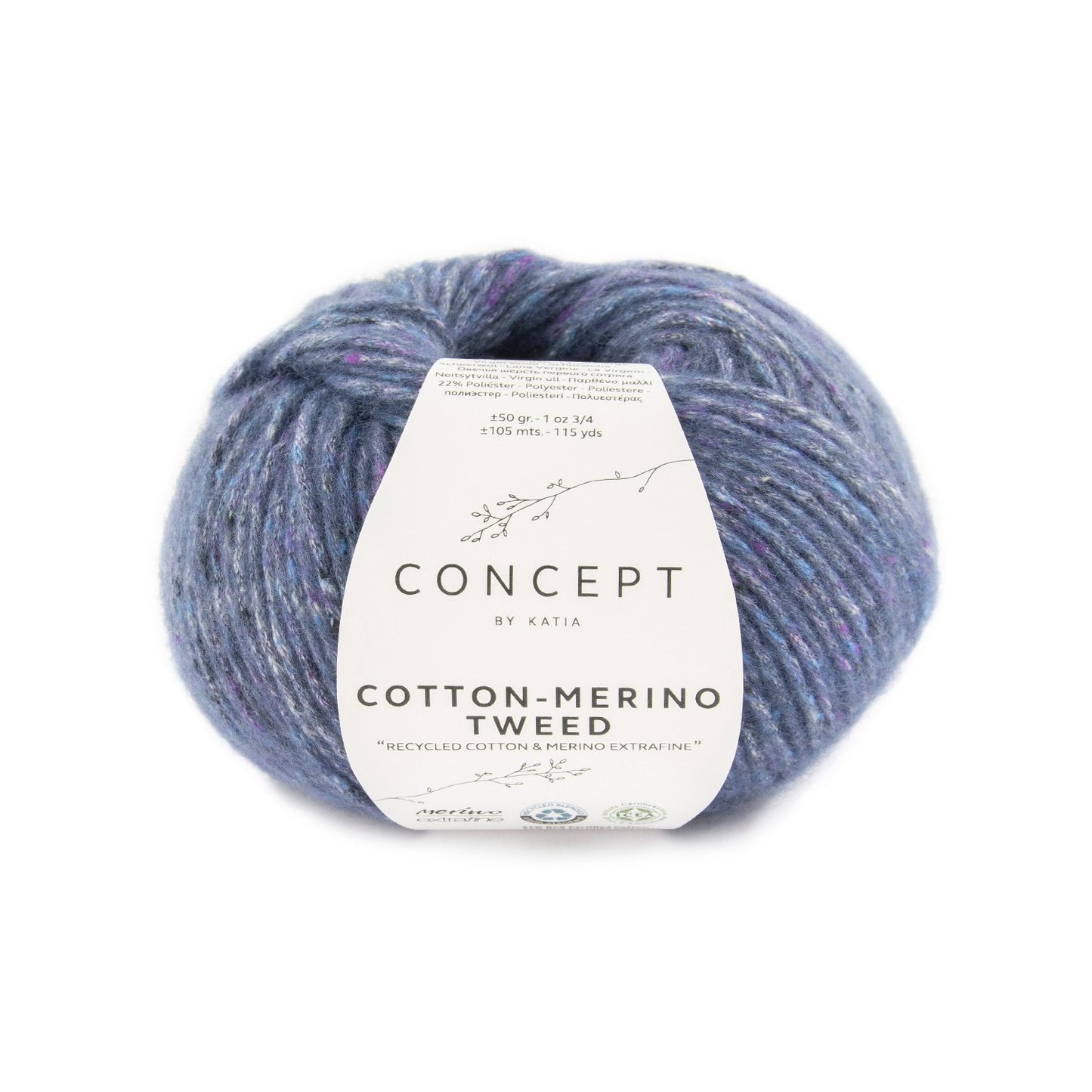 Cotton Merino Tweed