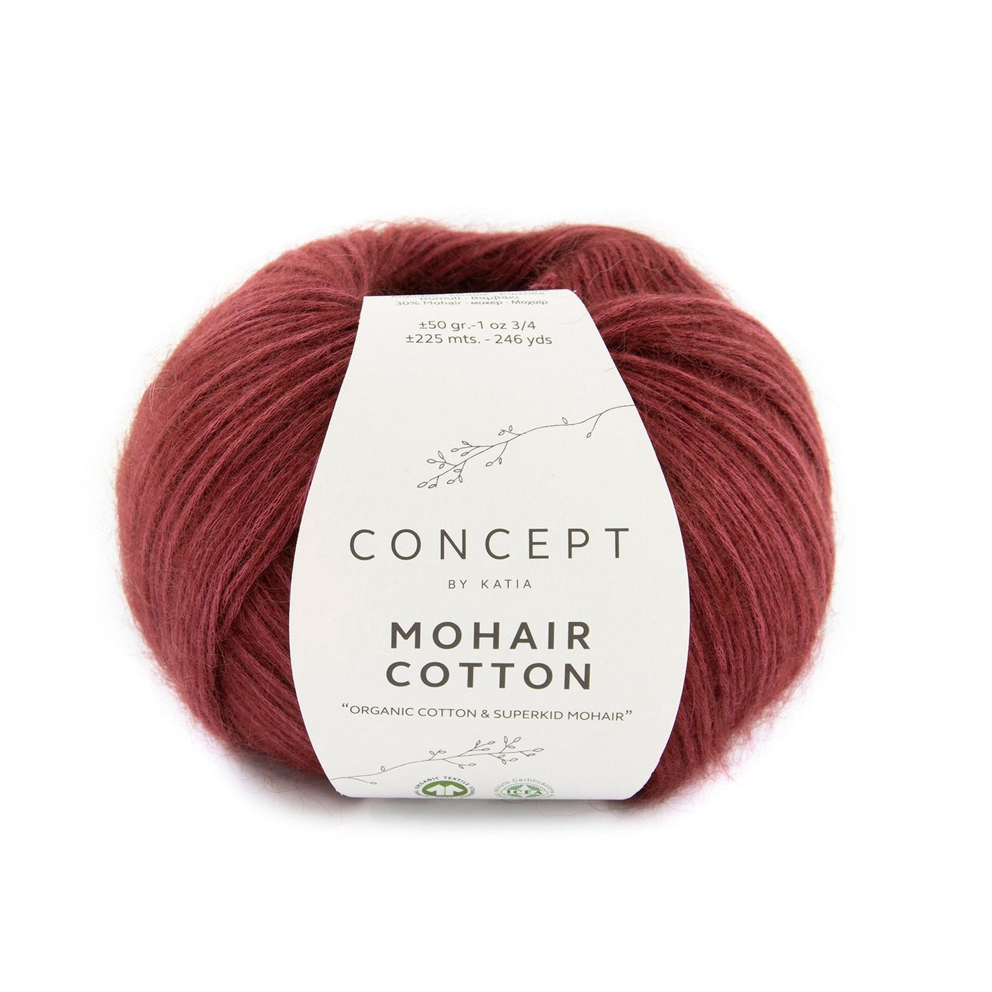 Mohair-cotton